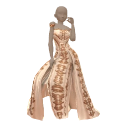 Mon Coeur Renaissance Dress - White