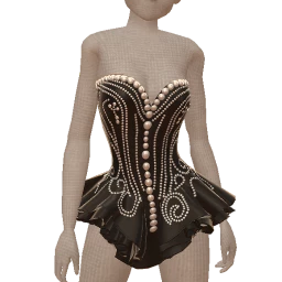 Ikon Fractal Noir Mini Dress