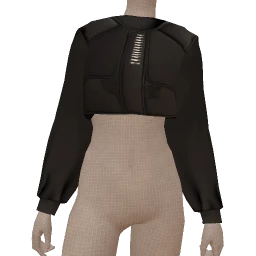 Delirious Black Panelled Jumper