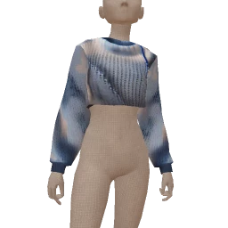 Delirious Holographic Knit Jumper