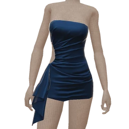 Ikon Azure Grace Strapless Dress