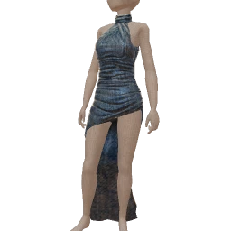 USAesthetics Liquid Denim Dress