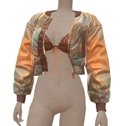 Ikon Poodle Pop Bomber Jacket