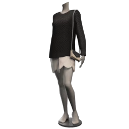 Lovely and Lacy Outfit with Bag