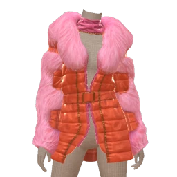 Ikon Elite Couture Fur Trim Puffer Jacket