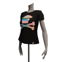 Johnny Cupcakes Painted Crossbones Tee