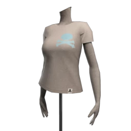 Johnny Cupcakes Mini Scallop Crossbones Tee