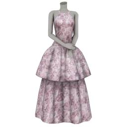 La Haute Couture Cineraria Blush Dress