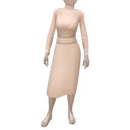 La Haute Couture Northern Lights Outfit