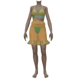 La Haute Couture Sheer Summer Dress