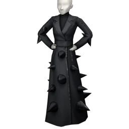 La Haute Couture Dark Priestess Coat