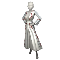 La Haute Couture Midnight Garden Dress