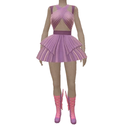 La Haute Couture Lavender Intentions Dress