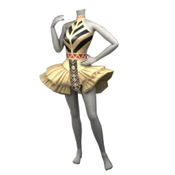 La Haute Couture Flicker Flash Dress