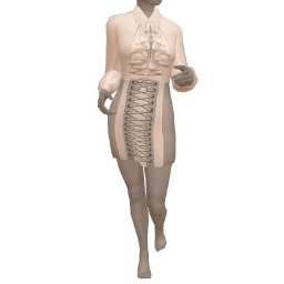 La Haute Couture Milky Outfit