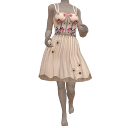 La Haute Couture Velvety Dress