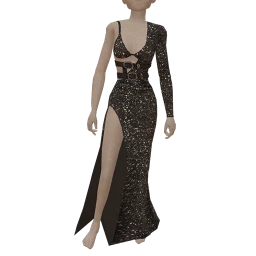 La Haute Couture Midnight Sky Evening Dress