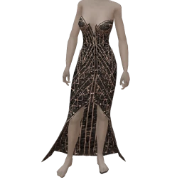 La Haute Couture Pretend To Dance Evening Dress