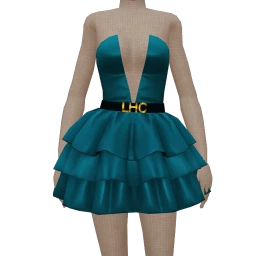 La Haute Couture Nothing Compares Dress (Blue)