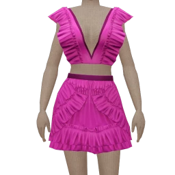 La Haute Couture Wicked Ways Outfit (Pink)