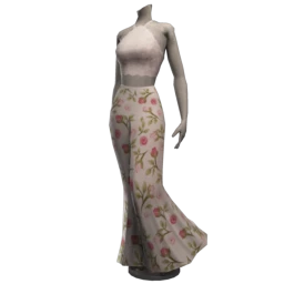 In Bloom Floral Mermaid Dress