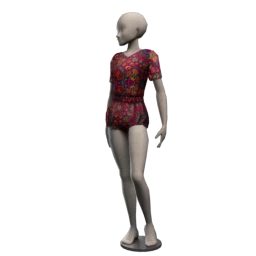 Kahlo Sonora Rojo Romper Suit