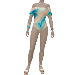 Cloud Nine Quartz Geode Swimsuit 