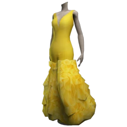 Flaunting Mermaid Dress - Warm Glow