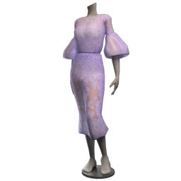 Purple Rain Fairy Dust Dress