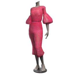 Clash Venetian Rose Dress
