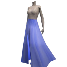 Summer Glamour Ocean Whisper Gown