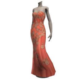 Summer Glamour Coral Dream Gown