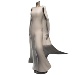 Throned Baroness of Ice Gown