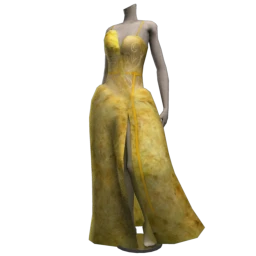 Venetian Ball Feliciana Feathered Gown