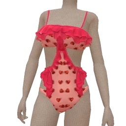 Yume Ruffle Hearts Swimsuit