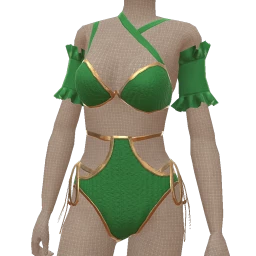 Mahiki Golden Linings Bathing Suit