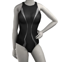 Mahiki Contrast Mesh Swimsuit