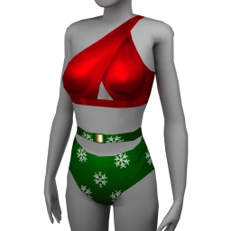 Mahiki Merry Snowfall Bikini