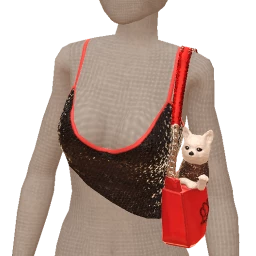 Ikon Elite Sweetheart Dazzling Black Puppy Top