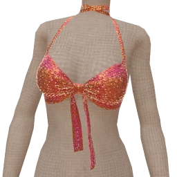 Mahiki Hot Pink Swim Top