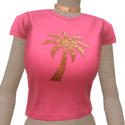 Mahiki Summer Hot Pink BB Top