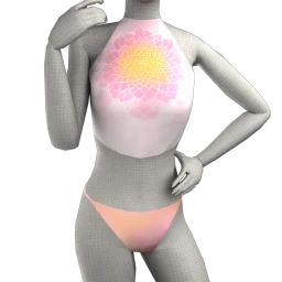 Cloud Nine Mandala Flower Print Swimwear