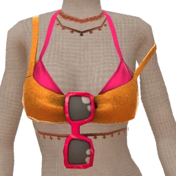 Mahiki Pool Top With Sunglasses