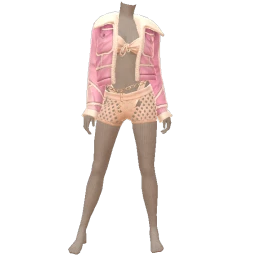 Mahiki Luxe Aspen Pink Bikini With Matching Jacket