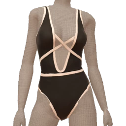 Mahiki Chic Contrast Swimsuit