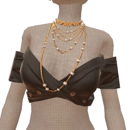 Mahiki Obsidian Glam Crop Top