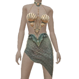 Mahiki Silver Tide Asymmetric Dress