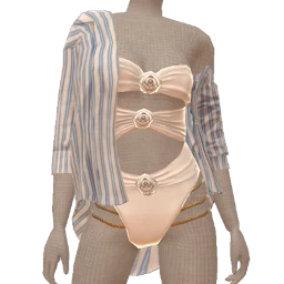 Mahiki Beach Breeze Bikini And Loose Shirt