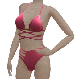 Mahiki Silky Pink Bikini