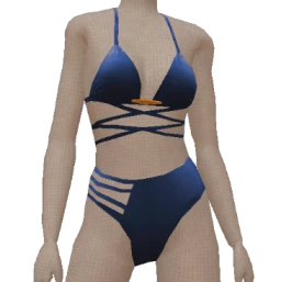 Mahiki Blue Gradient Bikini